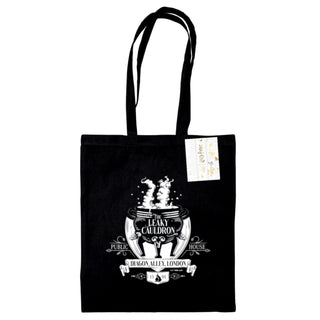 Supplemental image for 5063457032067 - Harry Potter (The Leaky Cauldron)  Black Tote Bag
