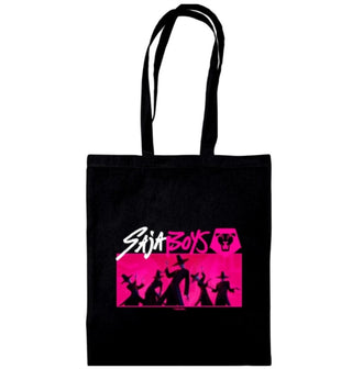 Supplemental image for 5063457072162 - K-Pop Demon Hunters (Saja Boys) Black Tote Bag