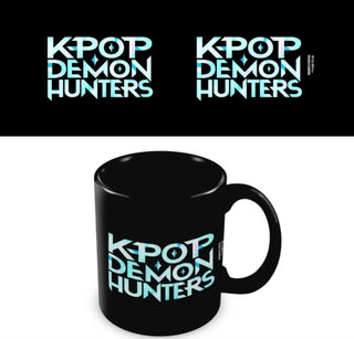 Cover image for 5063457072315 - K-Pop Demon Hunters (K Pop Logo) Black Pod Mug