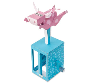 Supplemental image for 5065019252029 - Cow Jump -Rob Ives Paper Animation Kit