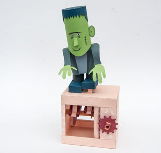 Supplemental image for 5065019252074 - Frankie -Rob Ives Paper Animation Kit