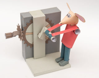 Supplemental image for 5065019252104 - Mouse Machine -Rob Ives Paper Animation Kit
