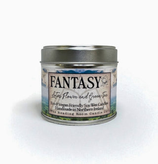 Supplemental image for 5065023895205 - Fantasy- Scented Soy Candle - Lotus Flower and Green Tea