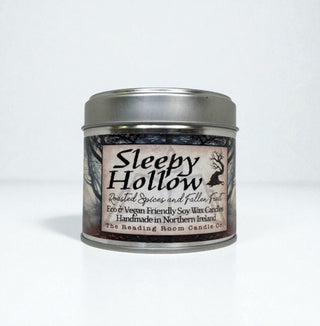 Cover image for 5065023895212 - Sleepy Hollow- Scented Soy Candle - Roasted Spices and Fallen Fruit