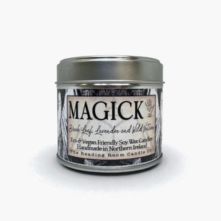 Cover image for 5065023895243 - Magick- Scented Soy Candle - Birch Leaf, Lavender and Wild Vetiver