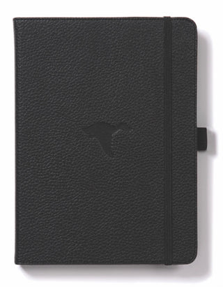 Supplemental image for 5285003136252 - Dingbats A5+ Wildlife Black Duck Notebook - Plain
