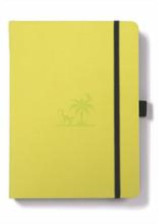 Supplemental image for 5285003137037 - Dingbats Earth Lime Yasuni Journal - Dotted