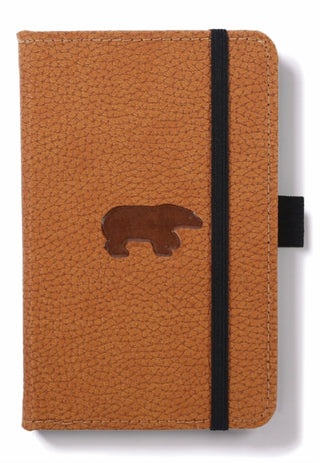 Supplemental image for 5285003137303 - Dingbats A6 Pocket Wildlife Brown Bear Notebook - Plain