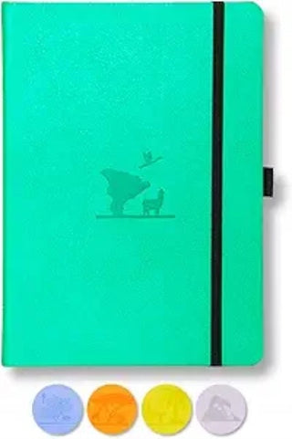 Supplemental image for 5285003137921 - Dingbats A5 - Earth Medium Notebook