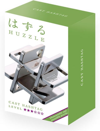 Supplemental image for 5407005150405 - Huzzle Cast Hashtag Puzzle Game