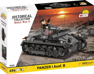 Cover image for 5902251026608 - 654 PCS HC WWII /2660/ PANZER I (FRANCE 1940)