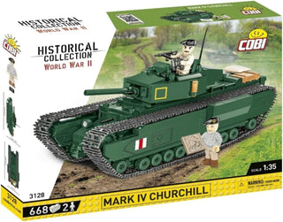 Cover image for 5902251031282 - 668 PCS HC WWII /3128/ MARK IV CHURCHILL