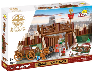 Cover image for 5902251200770 - IMPERIUM ROMANUM /20077/ ROMAN CAMP -  GATE 600 pcs