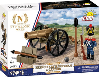 Cover image for 5902251200930 - HC NW /20093/ FRENCH ARTILLERYMAN & CANNON 96 PCS