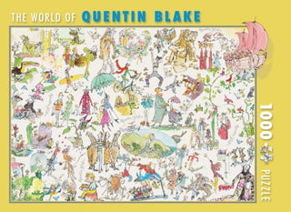 Cover image for 658556032077 - The World of Quentin Blake 1000 Piece Jigsaw Puzzle