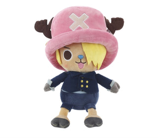 Supplemental image for 6931080101308 - One Piece 10" Tony Tony Chopper Sanji Soft Toy