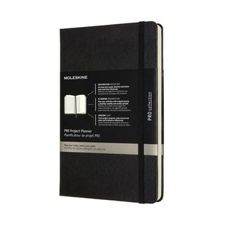Cover image for 8056420851366 - Moleskine Pro Project Planner 12 Months Large Black