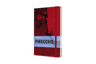 Cover image for 8056420853674 - Moleskine Limited Edition Pinocchio Large Plain Notebook