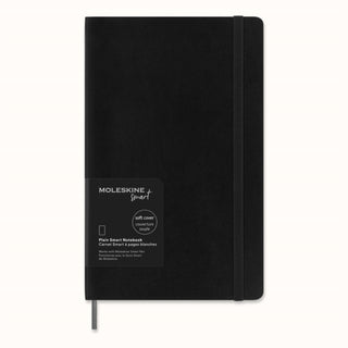 Cover image for 8056598853612 - Moleskine Large Plain Softcover Smart Notebook