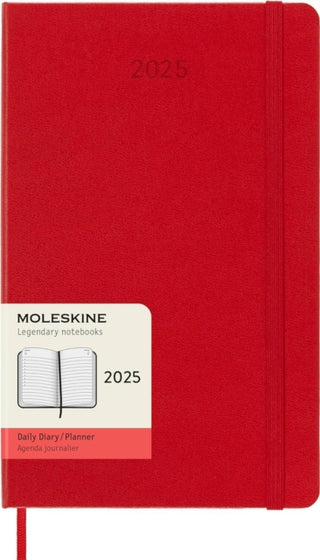 Cover image for 8056999270148 - Moleskine 2025 12-Month Daily Large Hardcover Notebook