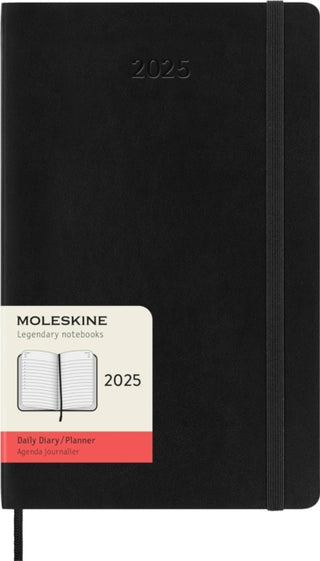 Cover image for 8056999270162 - Moleskine 2025 12-Month Daily Large Softcover Notebook