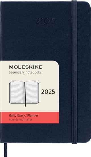 Cover image for 8056999270186 - Moleskine 2025 12-Month Daily Pocket Hardcover Notebook