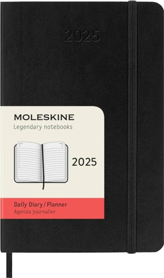 Cover image for 8056999270223 - Moleskine 2025 12-Month Daily Pocket Softcover Notebook