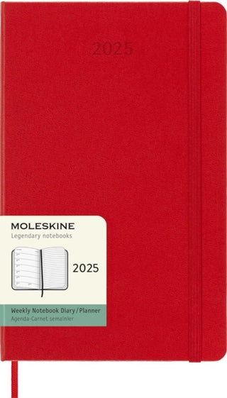 Cover image for 8056999270285 - Moleskine 2025 12-Month Weekly Large Hardcover Notebook