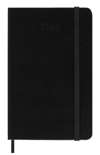 Cover image for 8056999270346 - Moleskine 2025 12-Month Weekly Pocket Hardcover Notebook