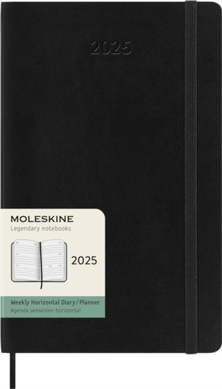 Cover image for 8056999270469 - Moleskine 2025 12-Month Weekly Horizontal Large Softcover Notebook