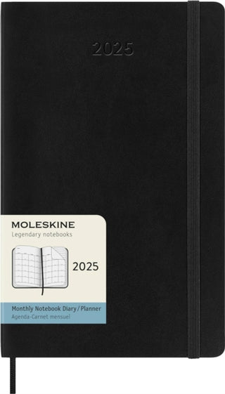 Cover image for 8056999270490 - Moleskine 2025 12-Month Monthly Large Softcover Notebook