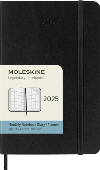 Cover image for 8056999270506 - Moleskine 2025 12-Month Monthly Pocket Softcover Notebook