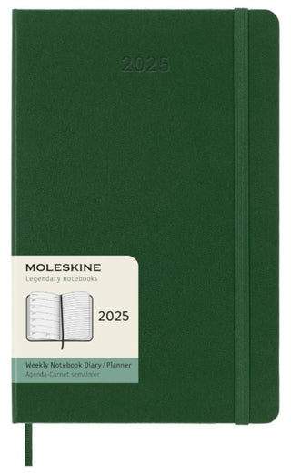 Cover image for 8056999270711 - Moleskine 2025 12-Month Weekly Large Hardcover Notebook