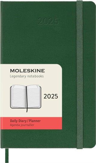 Cover image for 8056999270759 - Moleskine 2025 12-Month Daily Pocket Hardcover Notebook