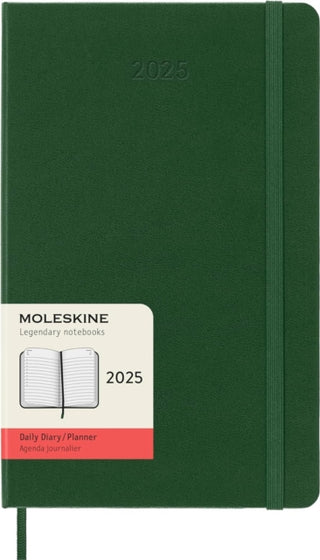 Cover image for 8056999270766 - Moleskine 2025 12-Month Daily Large Hardcover Notebook