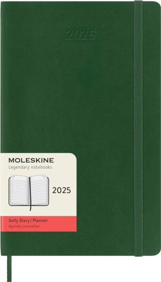 Cover image for 8056999270780 - Moleskine 2025 12-Month Daily Large Softcover Notebook