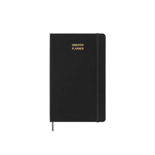 Supplemental image for 8056999271497 - Moleskine Undated Weekly Large Hardcover Diary