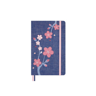 Cover image for 8056999276188 - Moleskine Sakura 2025 Large Plain Hardcover Notebook