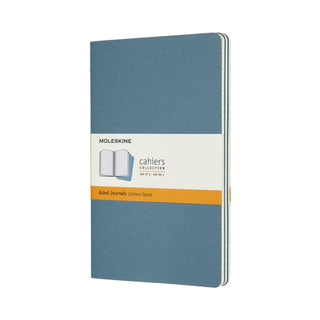 Cover image for 8058647629599 - Set Of 3 Moleskine Large Ruled Cahier Journals