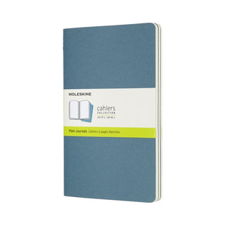 Cover image for 8058647629629 - Set Of 3 Moleskine Large Plain Cahier Journals