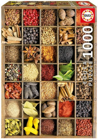 Cover image for 8412668155244 - Educa Borras - Spices 1000 piece Jigsaw Puzzle