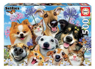 Cover image for 8412668179837 - Educa Borras - Fun in the Sun Selfie 500 piece Jigsaw Puzzle