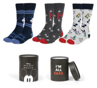 Supplemental image for 8445484436655 - SOCKS PACK 3 PIECES MICKEY