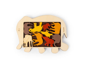 Supplemental image for 8717278850702 - Elephant Parade Puzzle