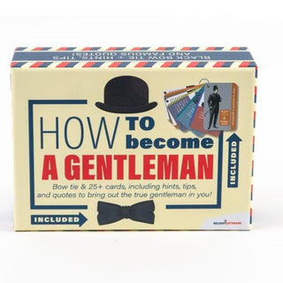 Cover image for 8717278851273 - How to become a Gentleman