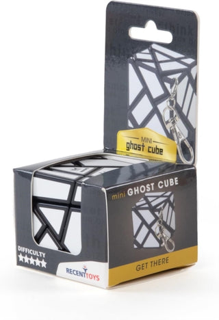 Cover image for 8717278851549 - Mini Ghost Cube Puzzle Game Key Ring