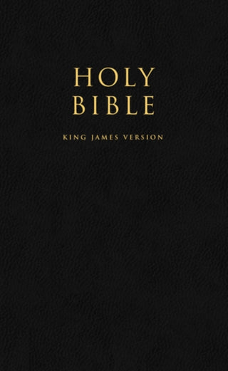 Cover image for 9780007103072 - HOLY BIBLE: King James Version (KJV) Popular Gift & Award Black Leatherette Edition