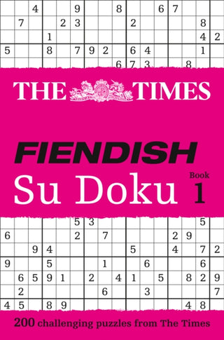 Cover image for 9780007232536 - The Times Fiendish Su Doku Book 1