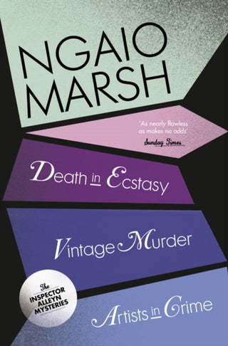 Cover image for 9780007328703 - Vintage Murder / Death in Ecstasy / Artists in Crime