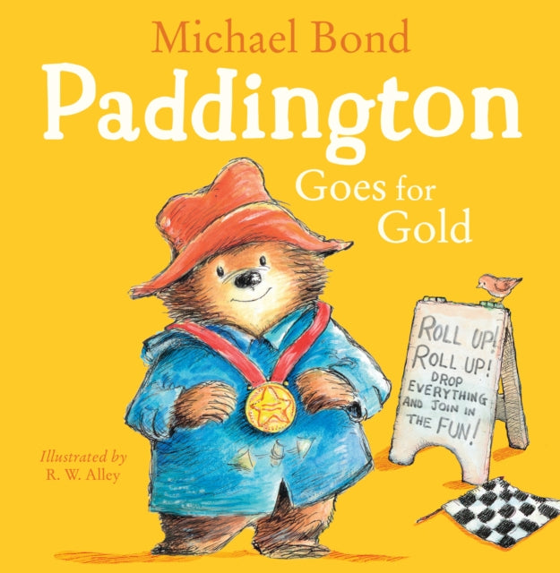 Cover image for 9780007427734 - Paddington Goes for Gold